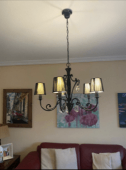 Lámpara de techo araña