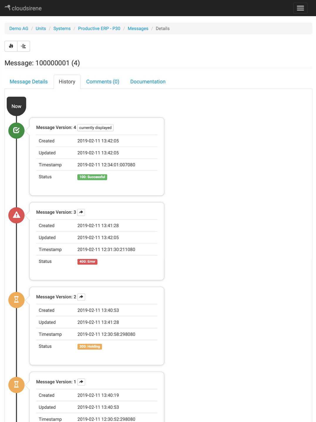 cloudsirene iPad preview