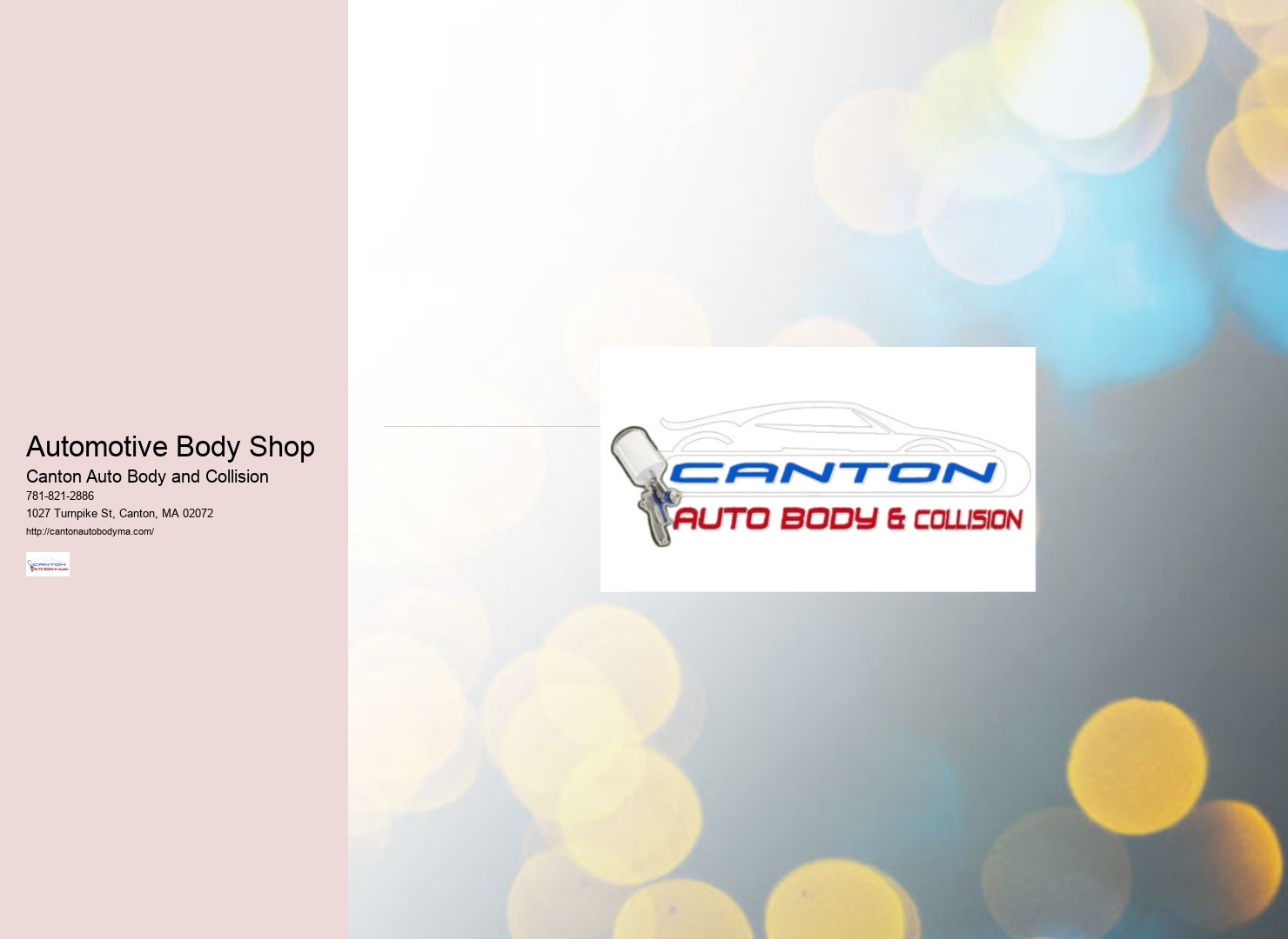 Automotive Body Shop