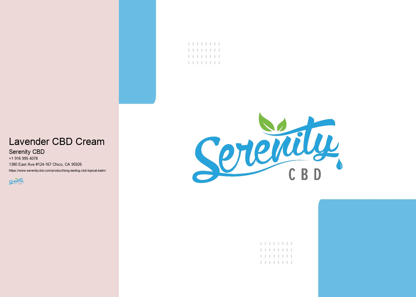 Lavender CBD Cream