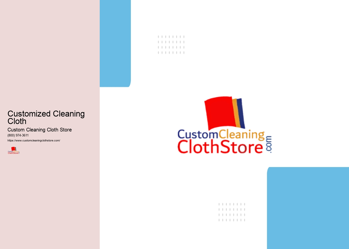 Customized Cleaning Cloth