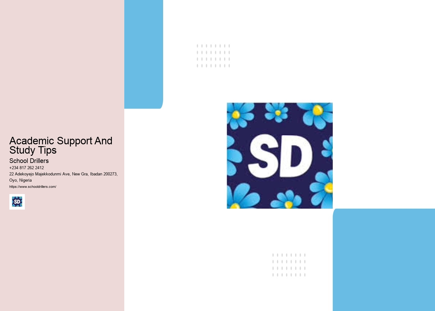 Academic Support And Study Tips