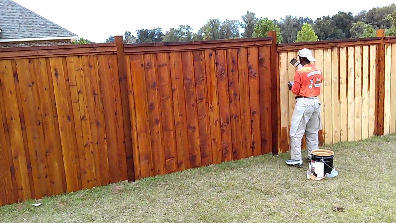 See This Report on Fence Staining Nashville