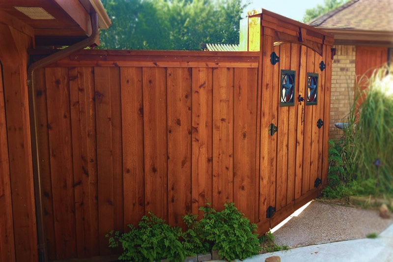 Preparing the Fence for Staining