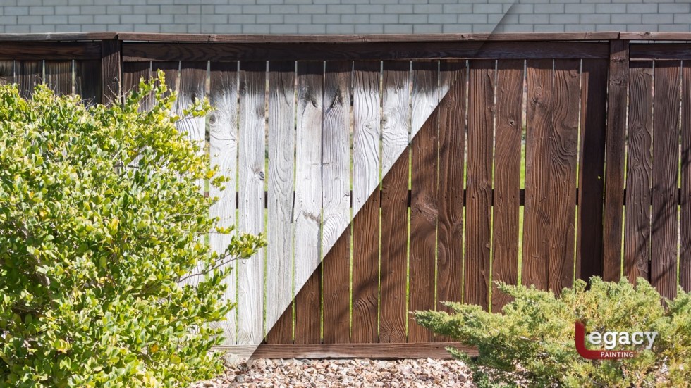 Inspiration for Creative Fence Staining Ideas