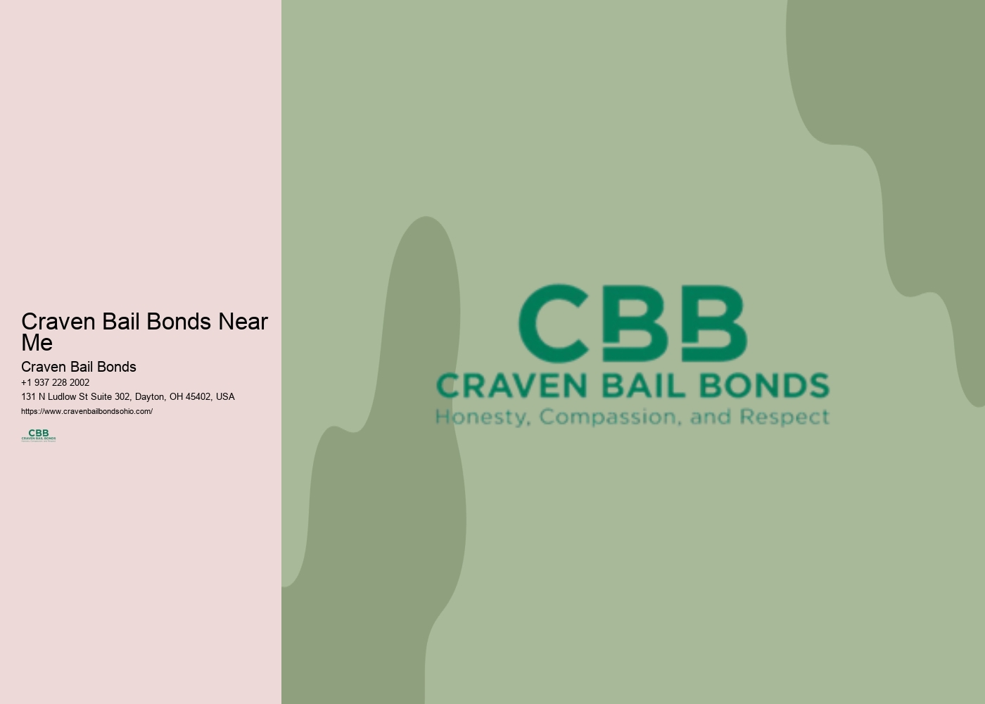 Craven Bail Bonds Near Me