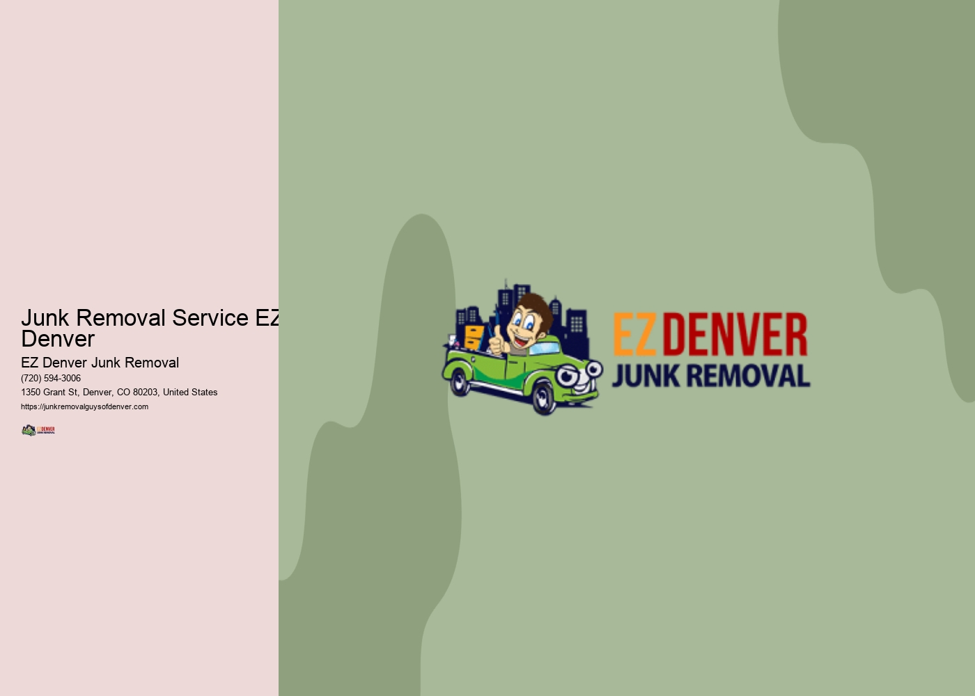 Junk Removal Service EZ Denver