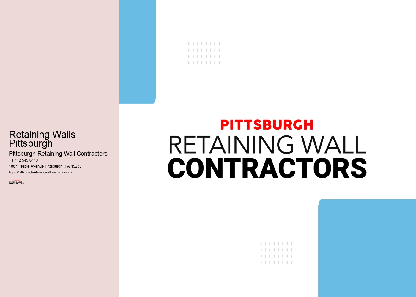 Retaining Walls Pittsburgh