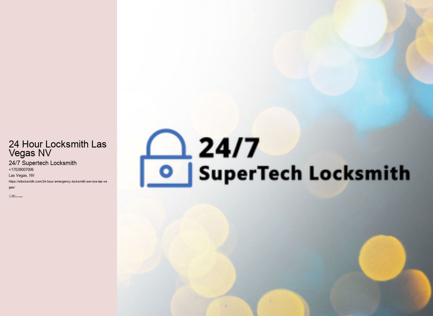 24 Hour Locksmith Las Vegas NV