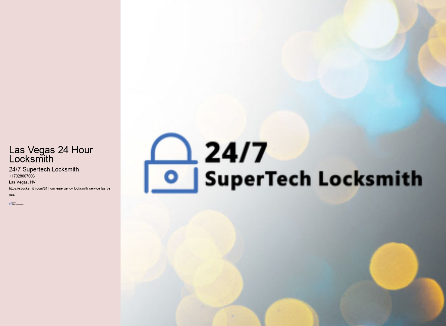 Las Vegas 24 Hour Locksmith