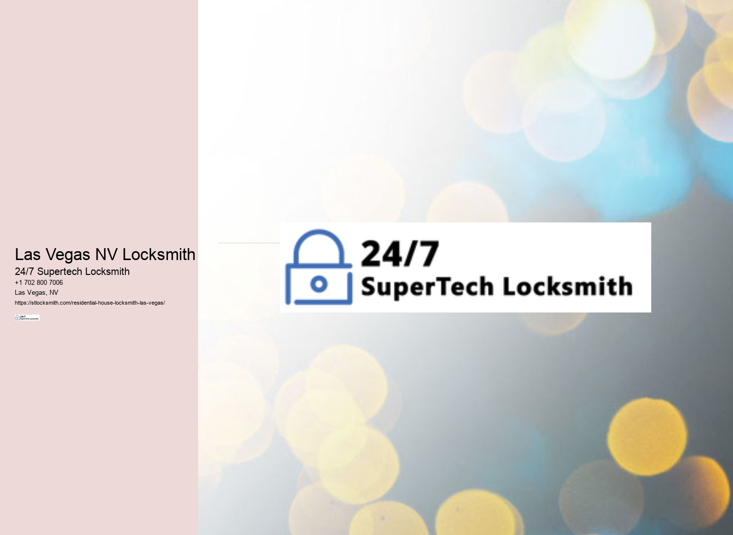 Las Vegas NV Locksmith