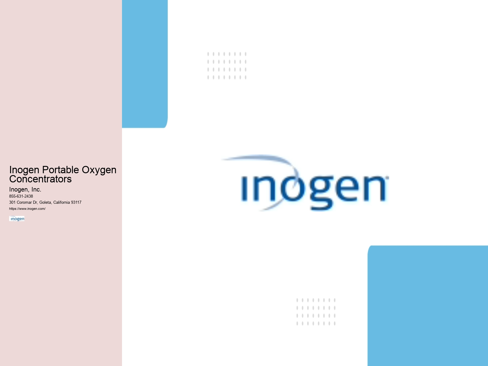 Inogen Portable Oxygen Concentrators