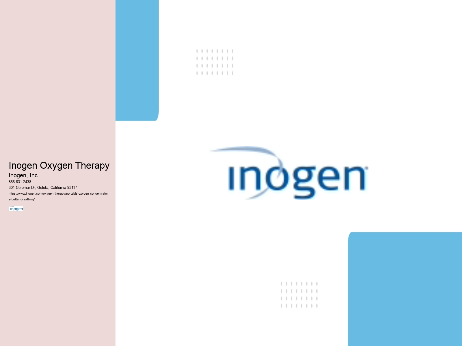 Inogen Oxygen Therapy