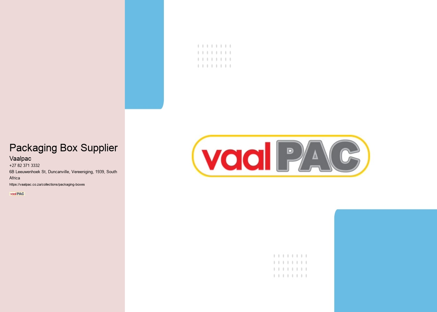 Packaging Box Supplier