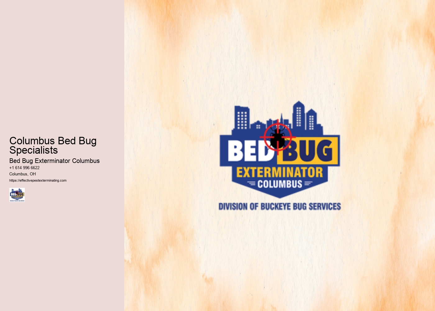 Columbus Bed Bug Specialists