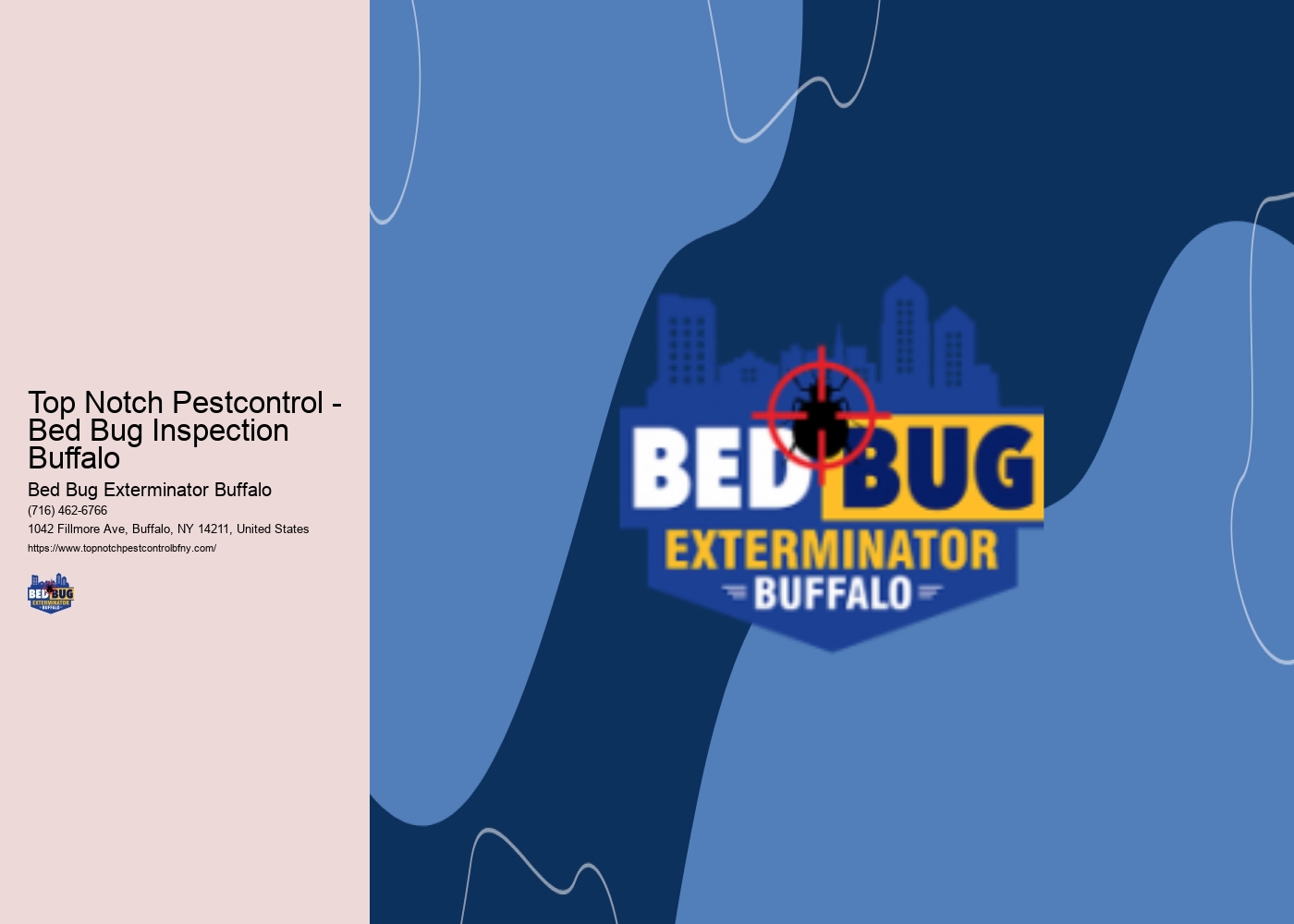 Top Notch Pestcontrol - Bed Bug Inspection Buffalo