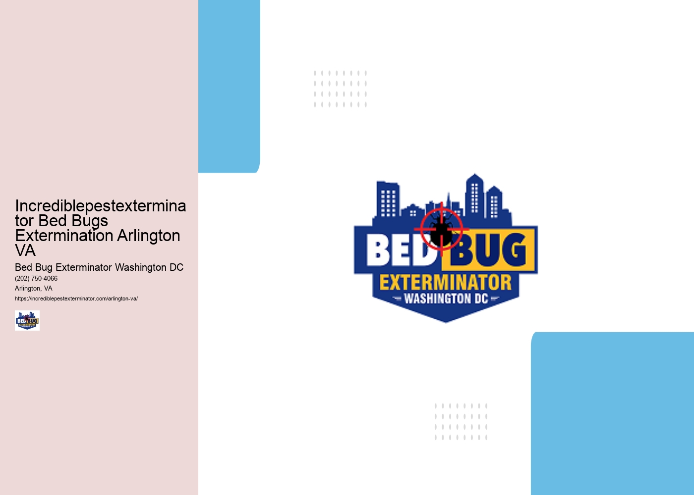 Incrediblepestexterminator Bed Bugs Extermination Arlington VA