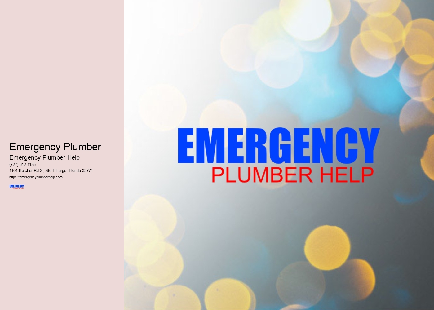 Emergency Plumber