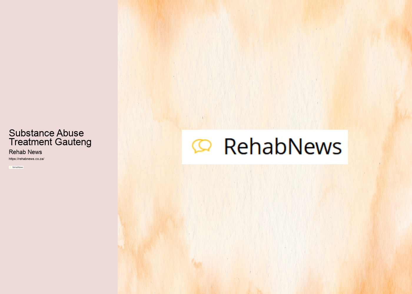 Substance Abuse Treatment Gauteng