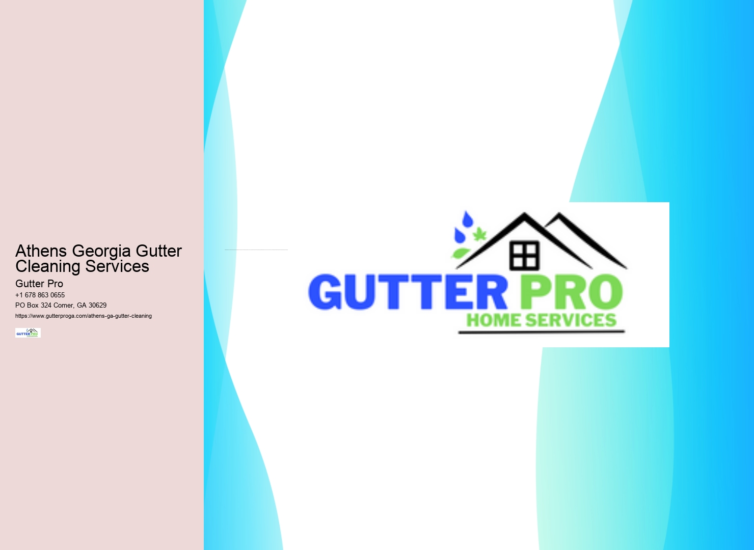 Athens Georgia Gutter Cleaning Services