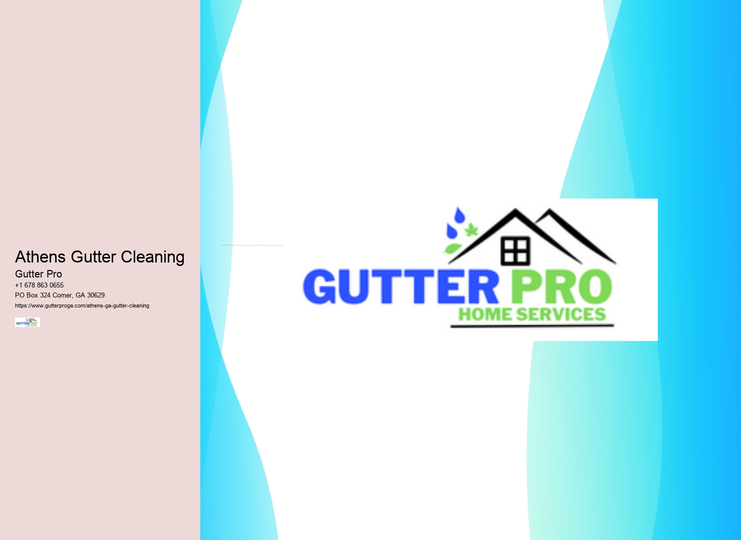 Athens Gutter Cleaning