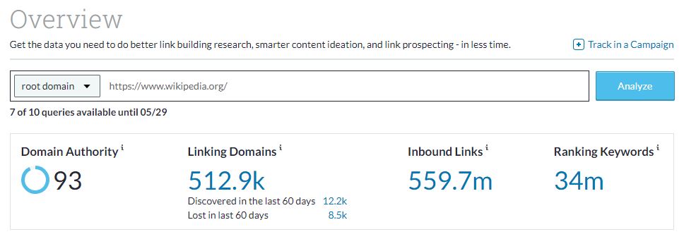 Free Domain Metric Checker - Truths