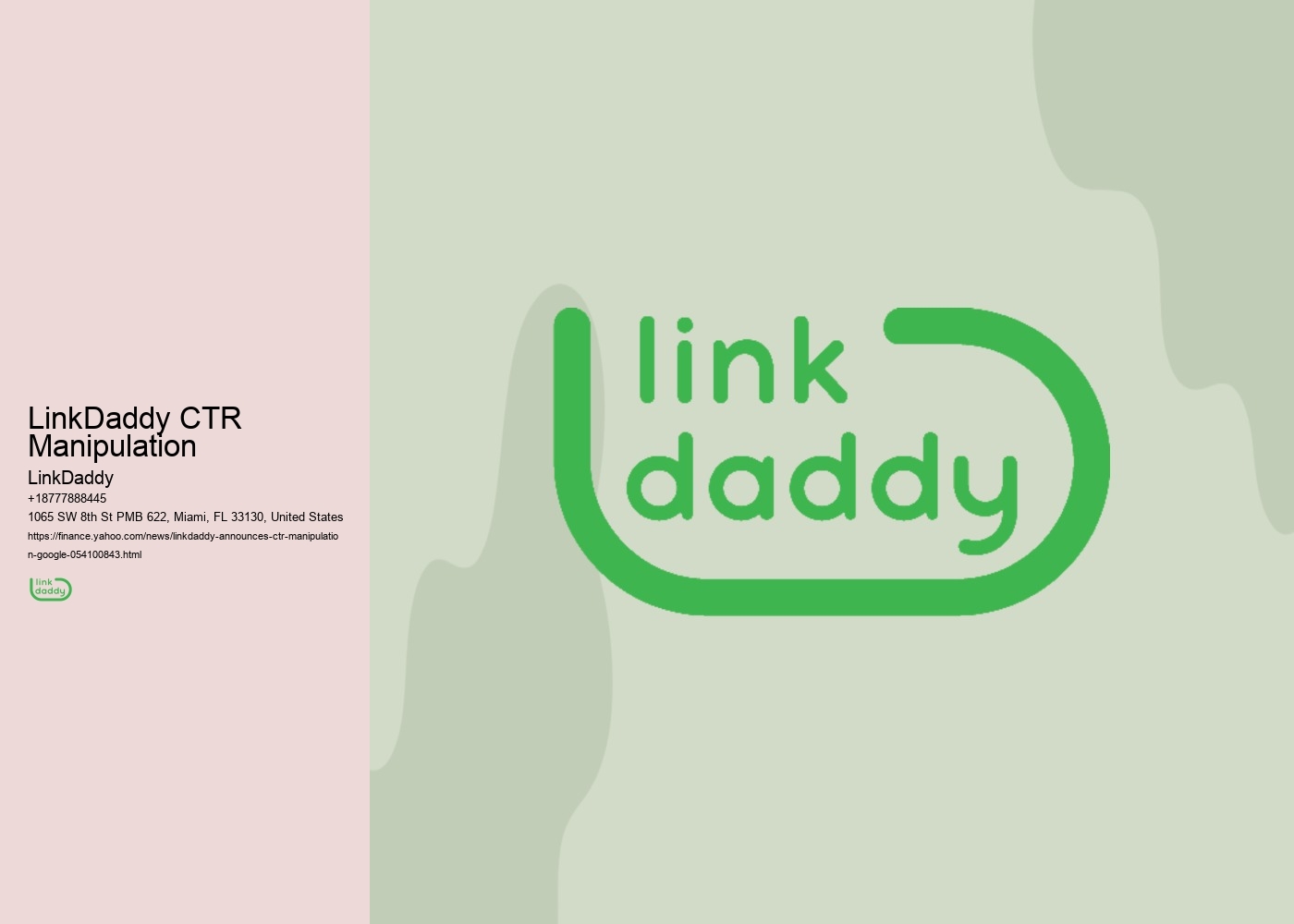 LinkDaddy CTR Manipulation