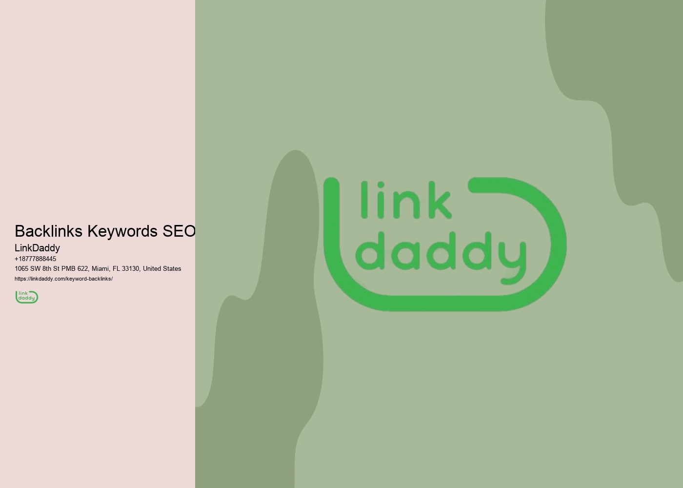 Backlinks Keywords SEO