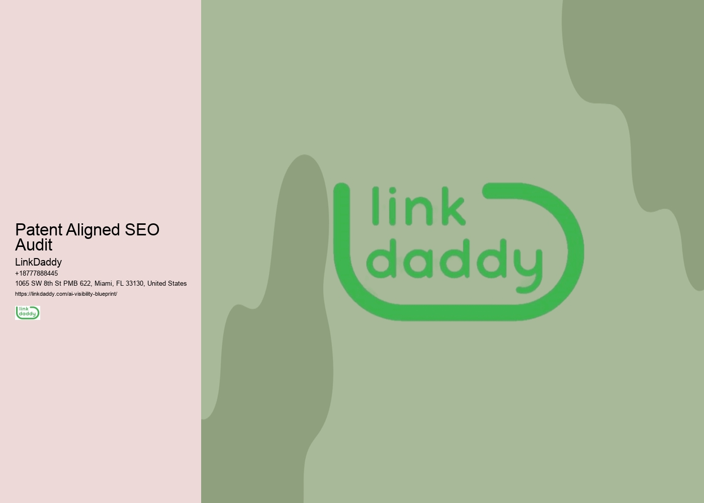 Patent Aligned SEO Audit