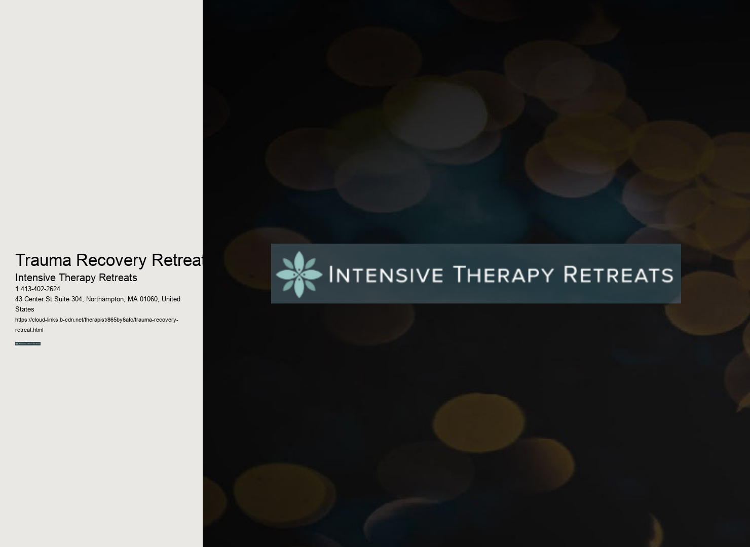 Trauma Recovery Retreat