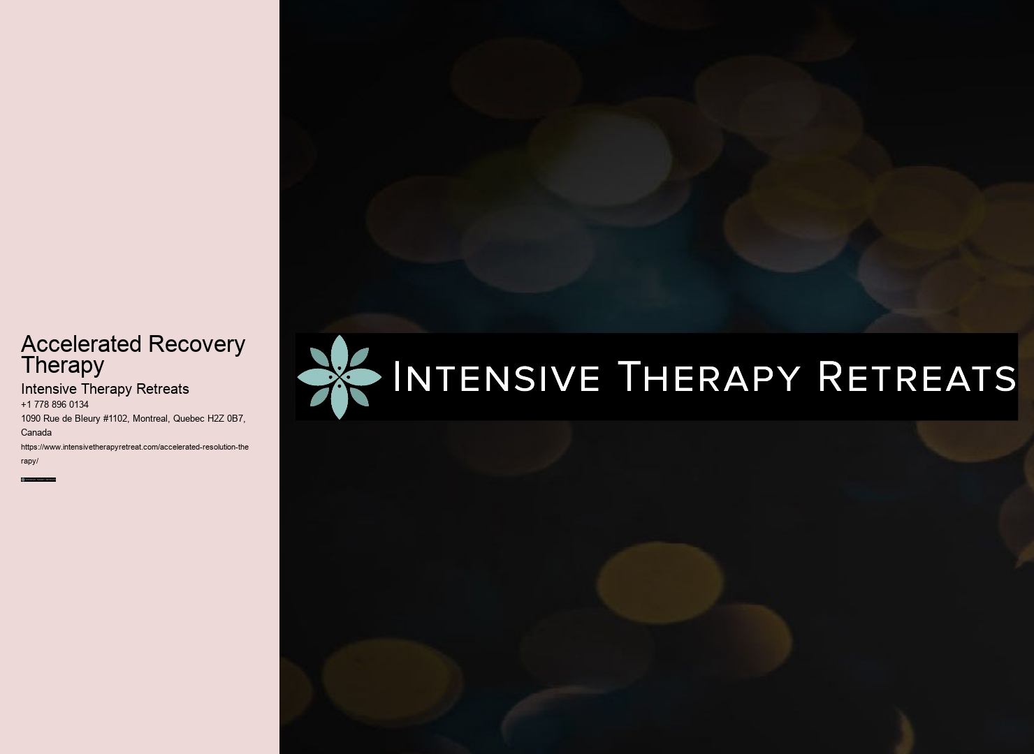 Accelerated Recovery Therapy