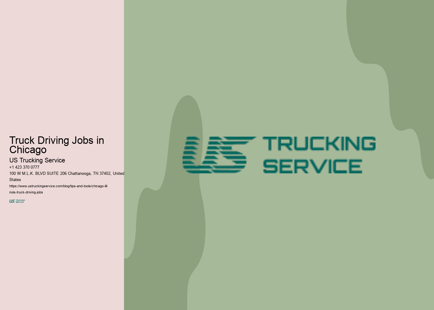 Truck Driving Jobs in Chicago