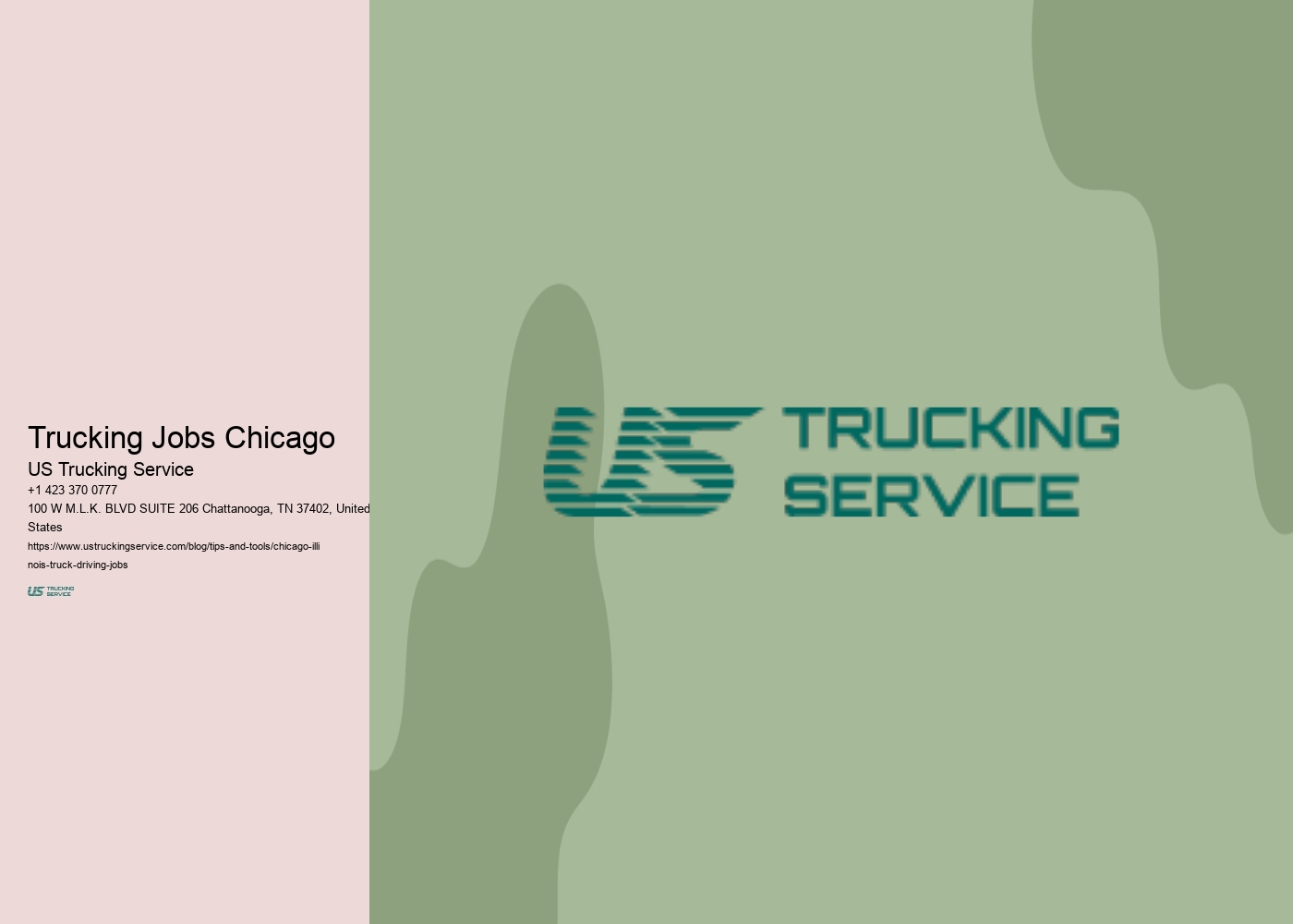 Trucking Jobs Chicago