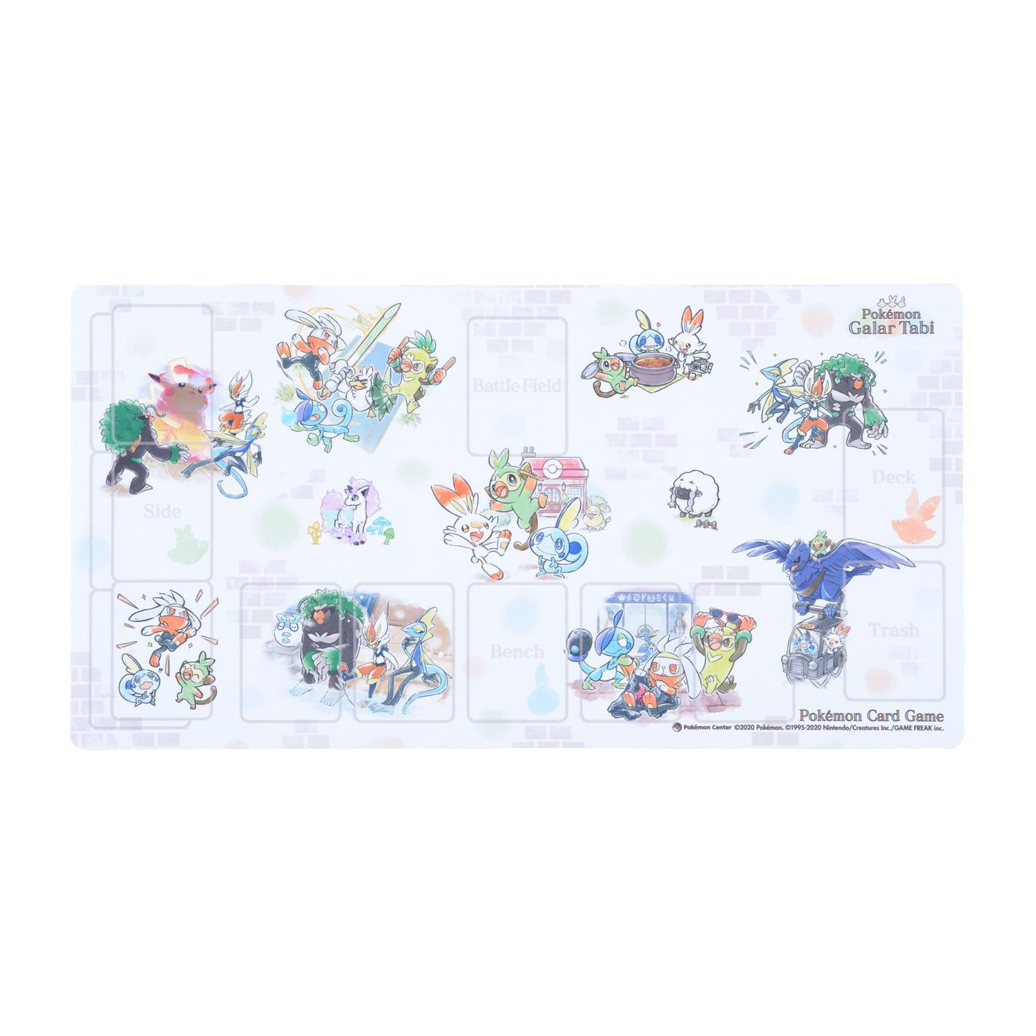 【新品】 Pokemon Galar Tabi ラバープレイマット ラバープレイマット Pokémon GalarTabi ｜ポケカシングルカード