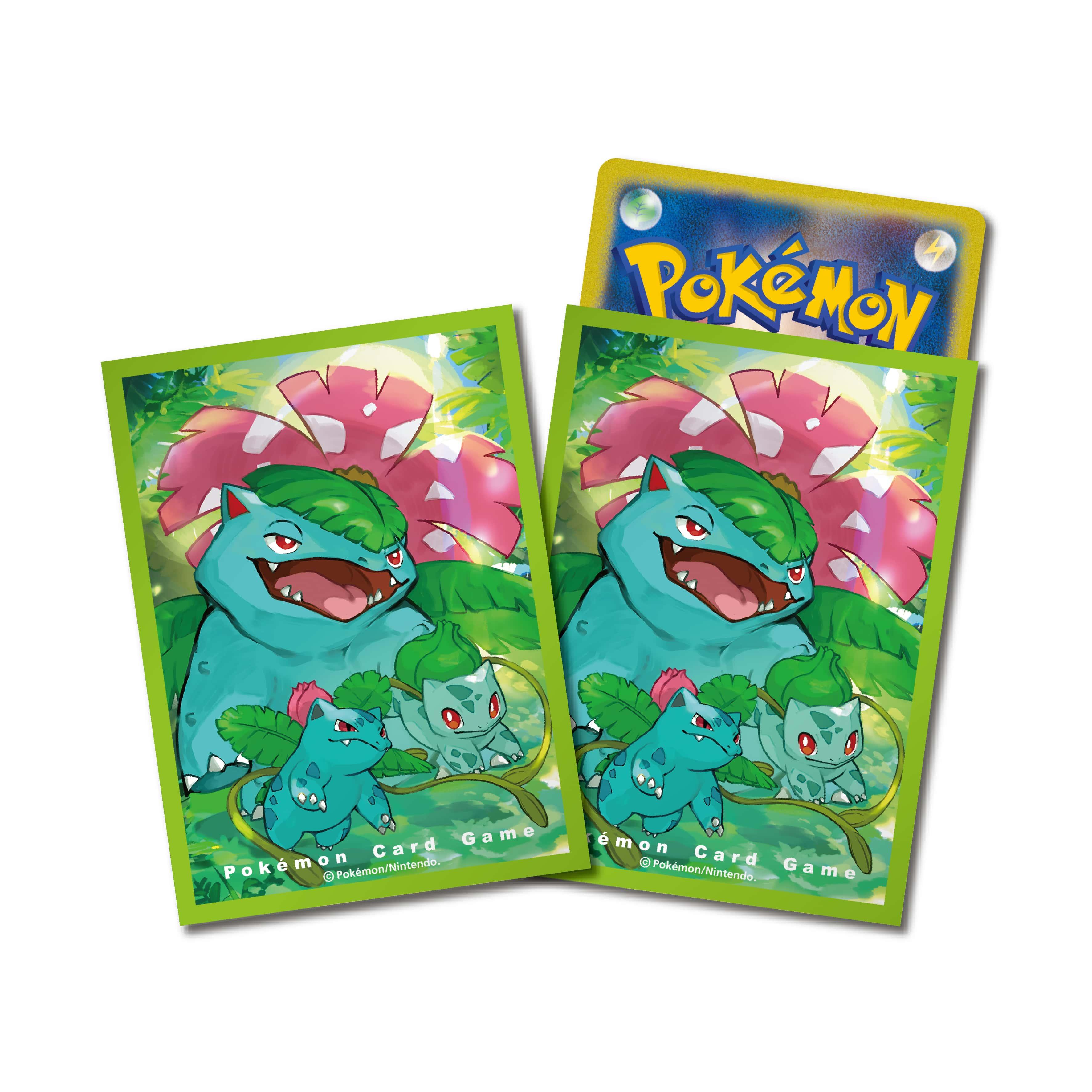 進化の系譜 プレミアムマットデッキシールド デッキシールド プレミアム・マット 進化の系譜 フシギバナ ｜ポケカ