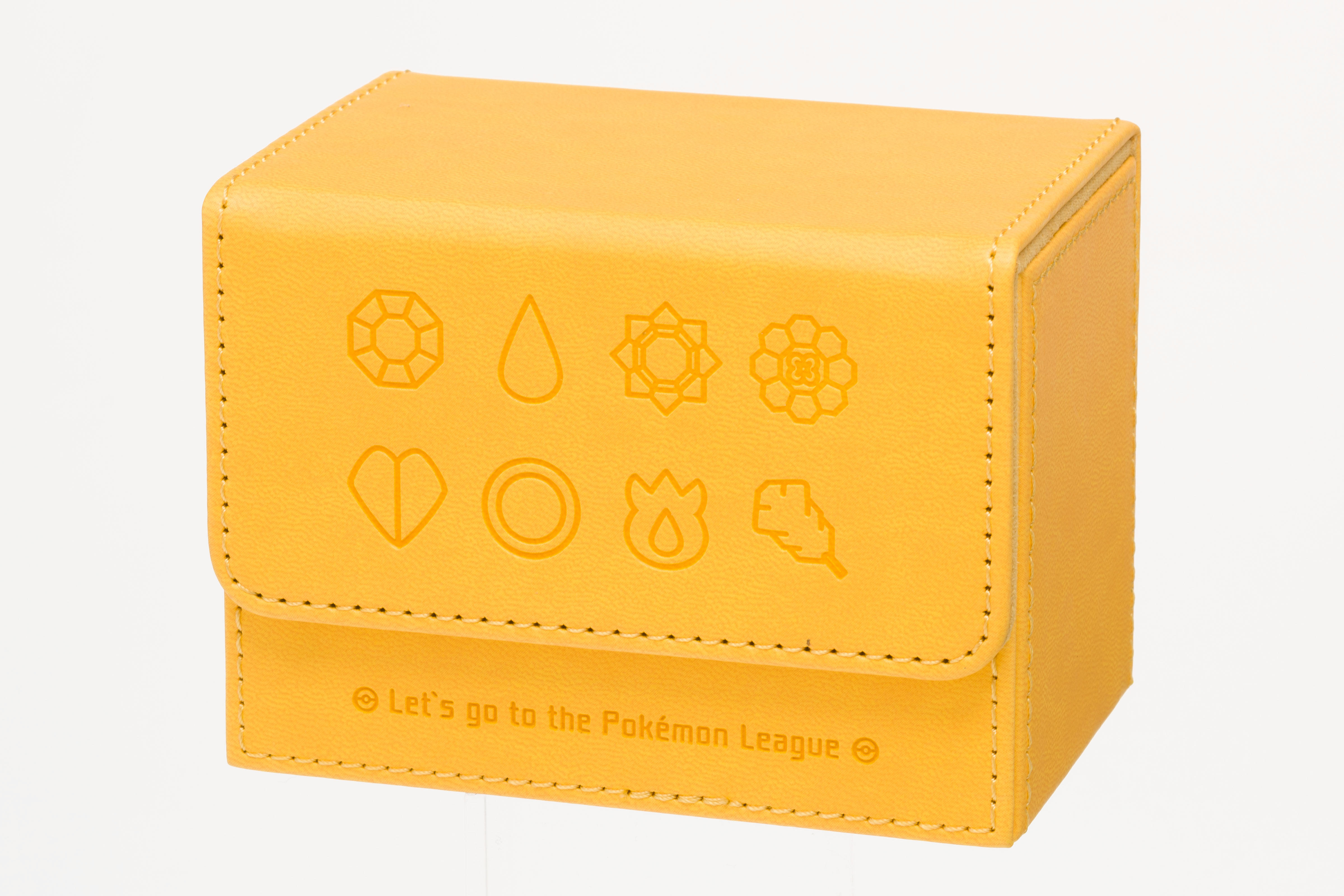 フリップデッキケース　GYM BADGES KT BROWN ポケカ フリップデッキケース GYM BADGES KT BROWN ｜ポケカシングル