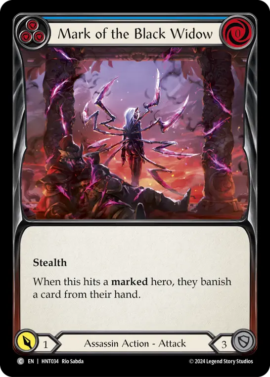 Mark of the Black Widow HNT034 C