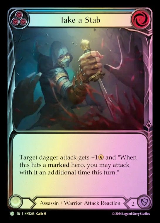 Take a Stab Rainbow HNT213 C