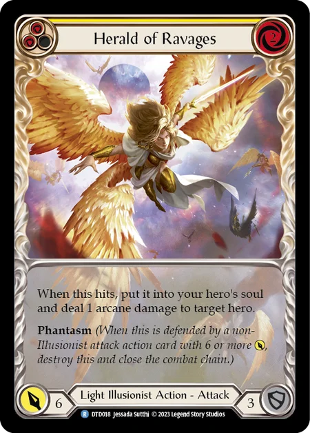 Figment of Protection // Aegis, Archangel of Protection DTD007 M