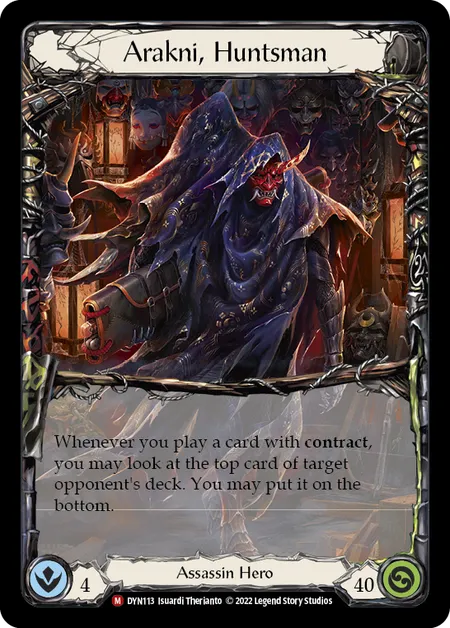 Arakni, Black Widow CF 英版　Fab Arakni, Black Widow CF 英版 Fab Arakni, Black Widow - The Hunted