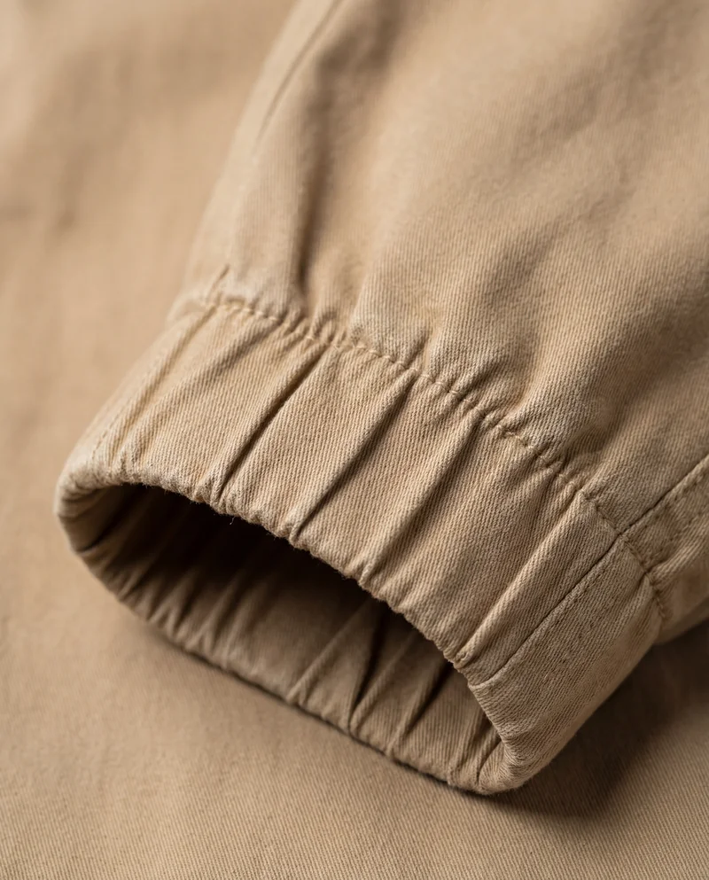 Pu&ntilde;os en tobillo del Jogger Gabardina