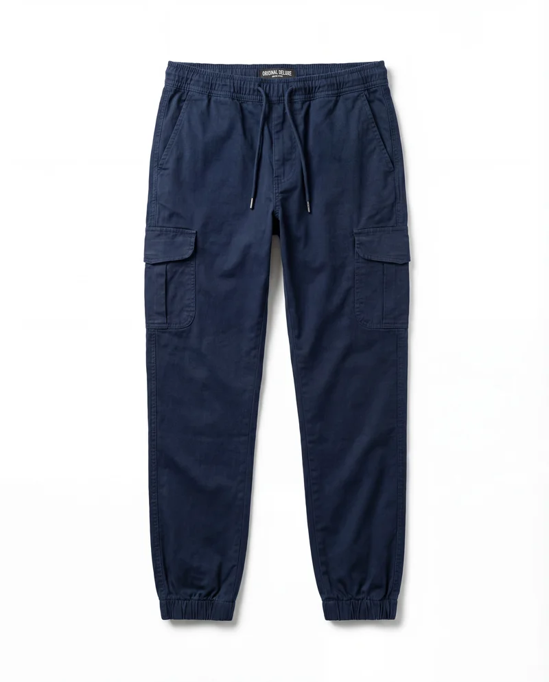 Jogger Gabardina Recto color Azul