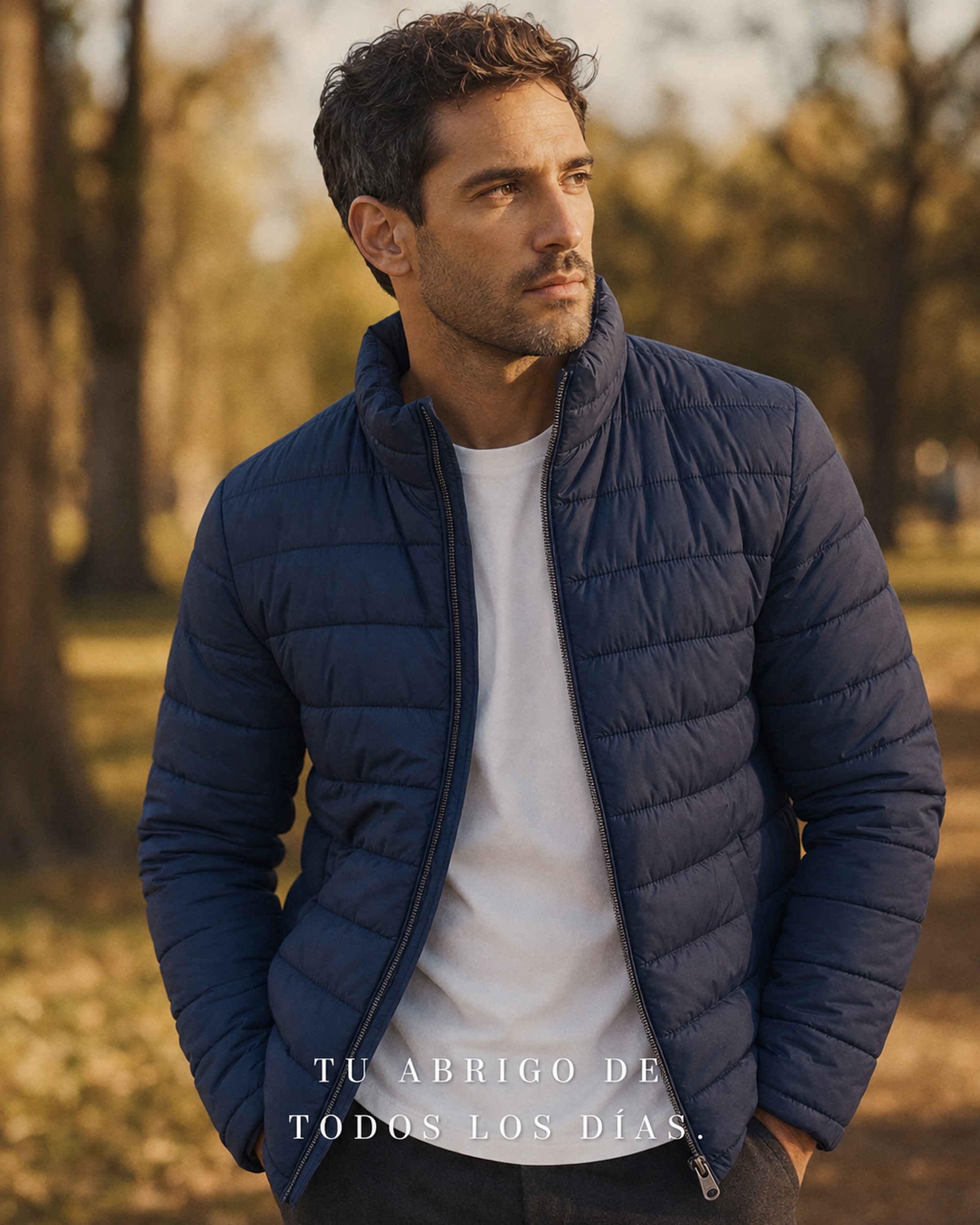 Campera Puffer Ultra Liviana Club B&aacute;sico — XS al 3XL
