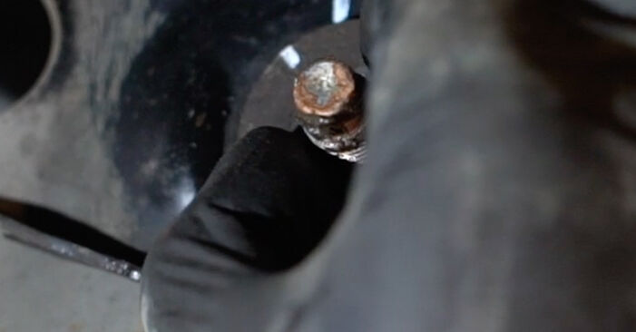 Wie schwer ist es, selbst zu reparieren: Federn Skoda Octavia 2 Combi 1.6 2010 Tausch - Downloaden Sie sich illustrierte Anleitungen