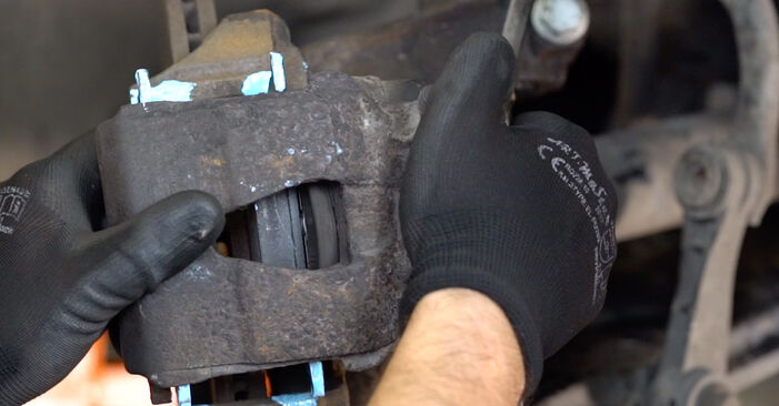 Changing of Brake Pads on Audi A3 8l1 1996 won't be an issue if you follow this illustrated step-by-step guide