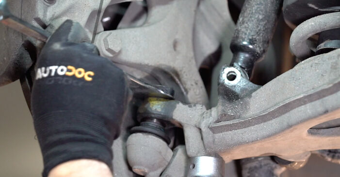 Replacing Control Arm on Mercedes W210 1996 E 300 3.0 Turbo Diesel (210.025) by yourself