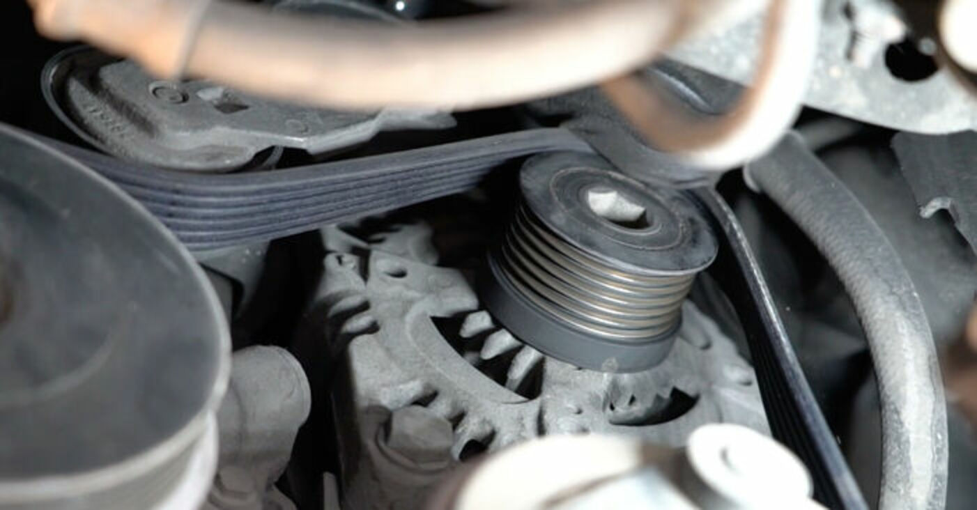 How to change serpentine belt on Ford Focus MK2 replacement guide