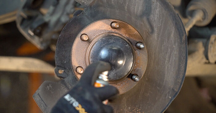 How to remove TOYOTA LAND CRUISER 3.0 D-4D 2006 Brake Discs - online easy-to-follow instructions