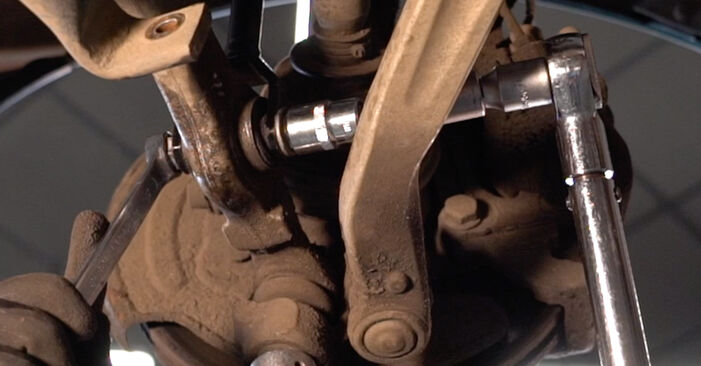 How to remove VW PASSAT 1.6 2004 Control Arm - online easy-to-follow instructions