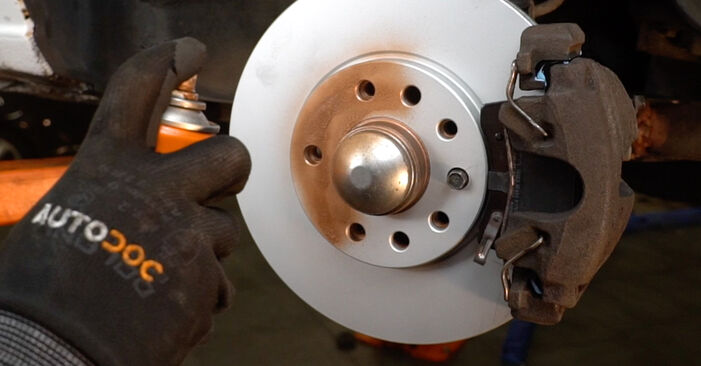 How to change Brake Discs on Opel Zafira f75 1999 - free PDF and video manuals